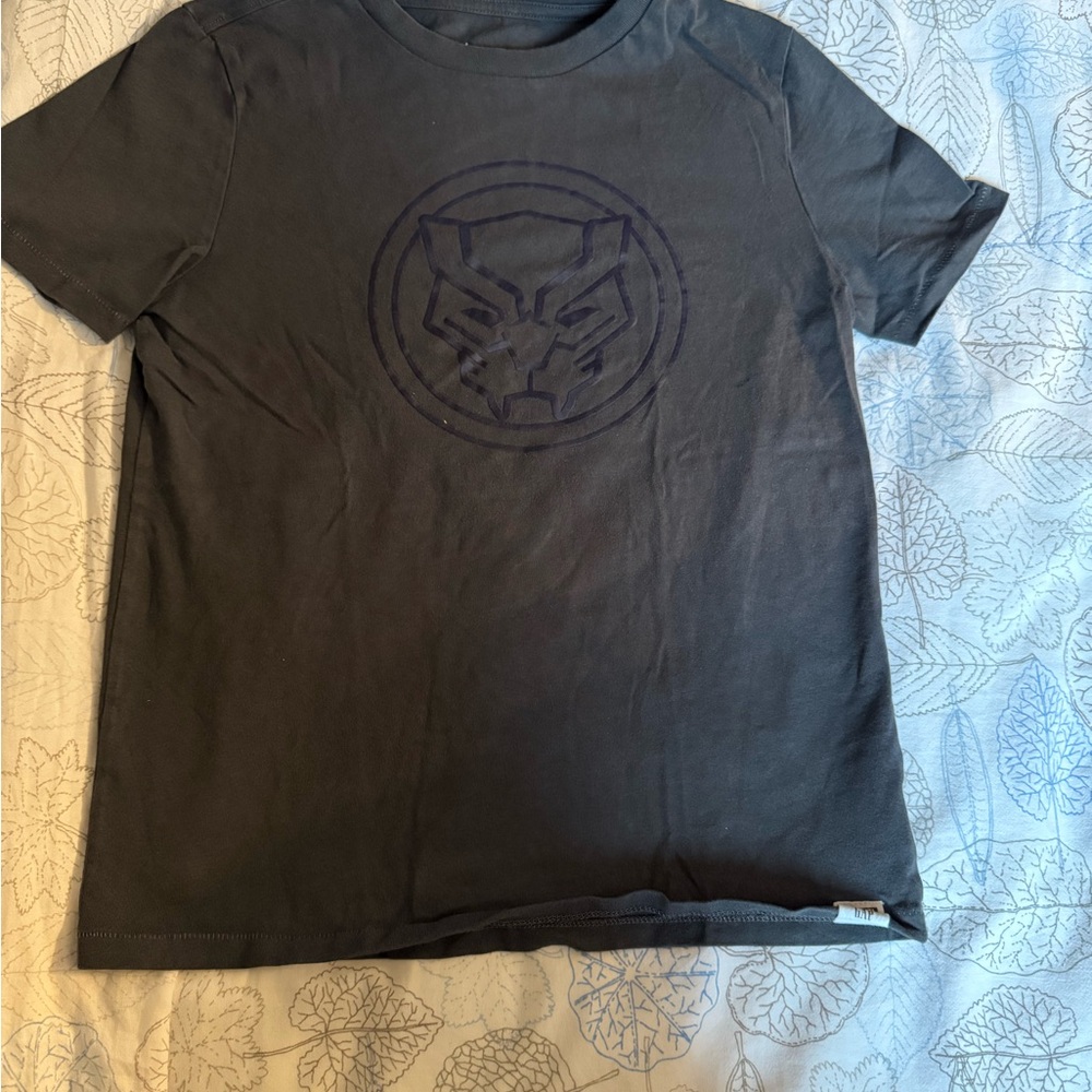 Marvel Black Panther Emblem Tee - Dark Gray